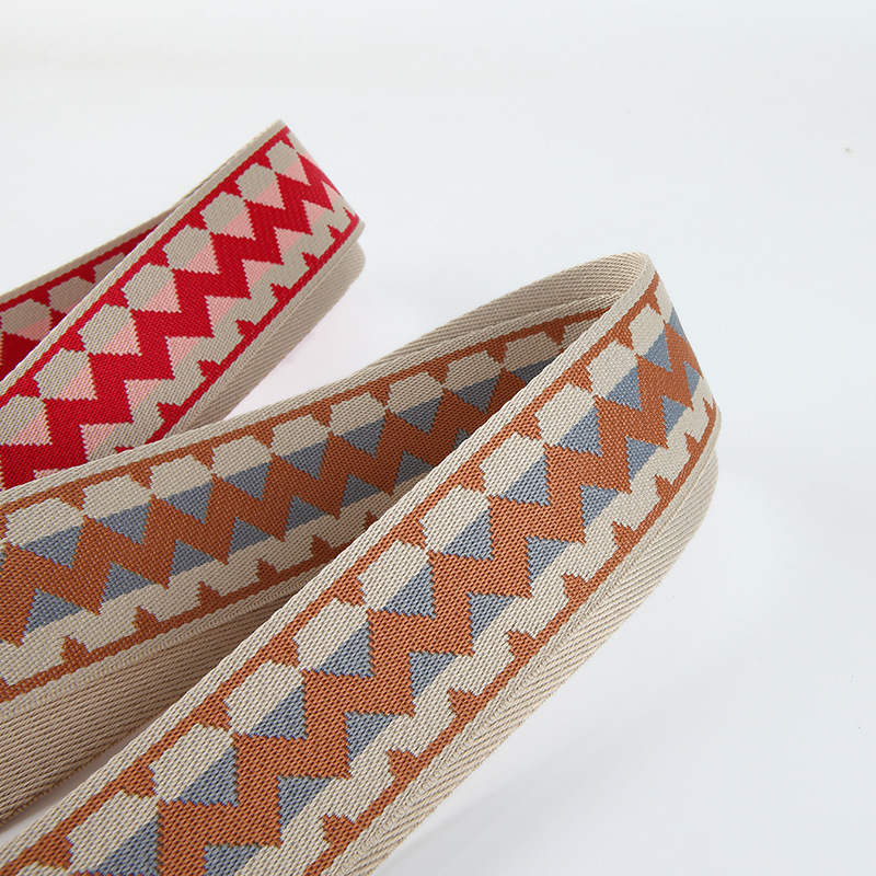 5CM Width Woven Adjustable Detachable Replacement Women Crossbody Changeable Tote Bag Strap Parts Accessories