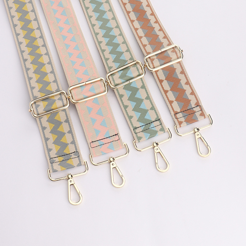 5CM Width Woven Adjustable Detachable Replacement Women Crossbody Changeable Tote Bag Strap Parts Accessories