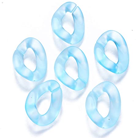 Colorful  Women Handbags Accessories Twisted Chains Belt DIY Transparent Clear Acrylic Plastic Party Clutch Purse Chain 