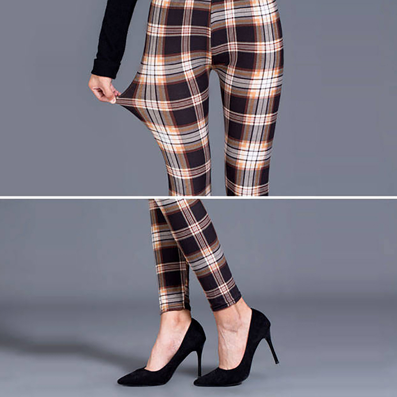 Women's high waisted double sided ground high elastic leggings for all year round