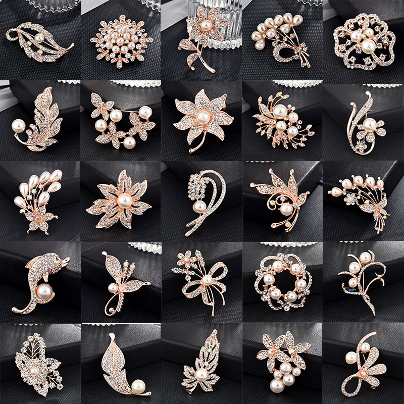  Supply Korean Brooches Women  Poppy Broches Fashion Lapel Pin Flower Brooch