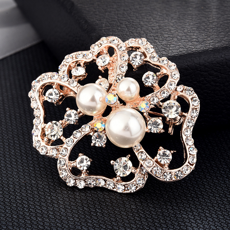  Supply Korean Brooches Women  Poppy Broches Fashion Lapel Pin Flower Brooch