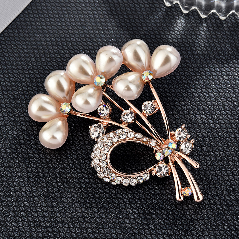  Supply Korean Brooches Women  Poppy Broches Fashion Lapel Pin Flower Brooch