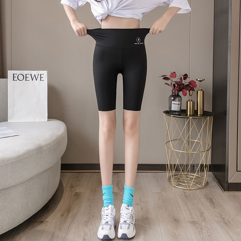 Top Design Sports Leggings Girls Shark Skin Hiking Basketball Stretch Fitness Exercise Short Pants