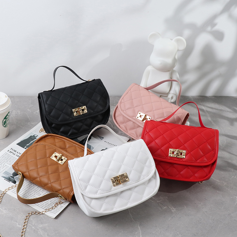 Ladies Hand Bags Elegant Women Bag Chains Shoulder Bags With Lock