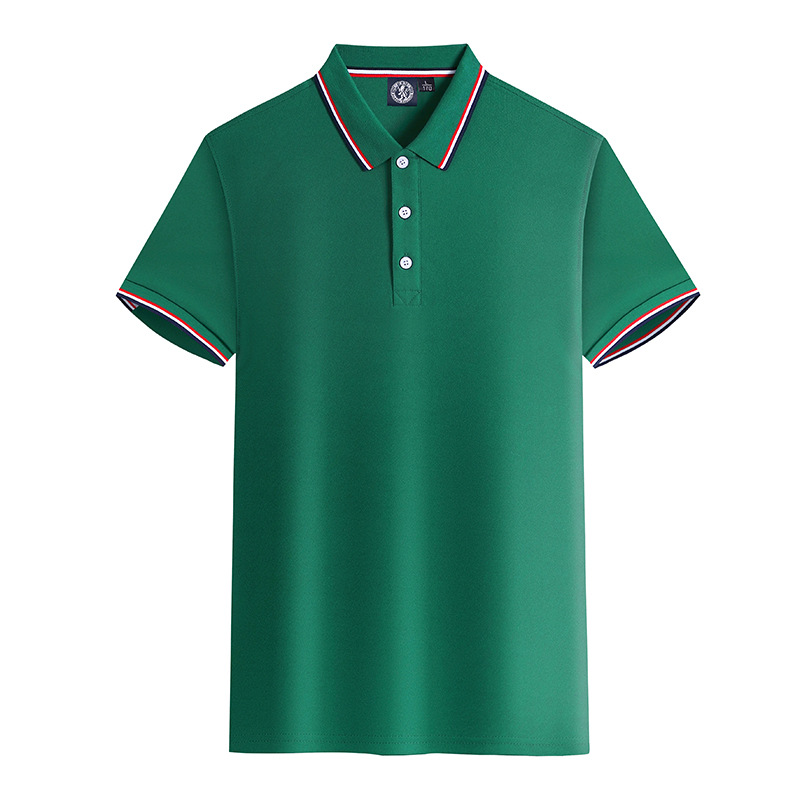 Luxury Men's Sports Shirts Style Men's EcoSmart Cotton Blend Polo Shirts with 2-Pack Pocket