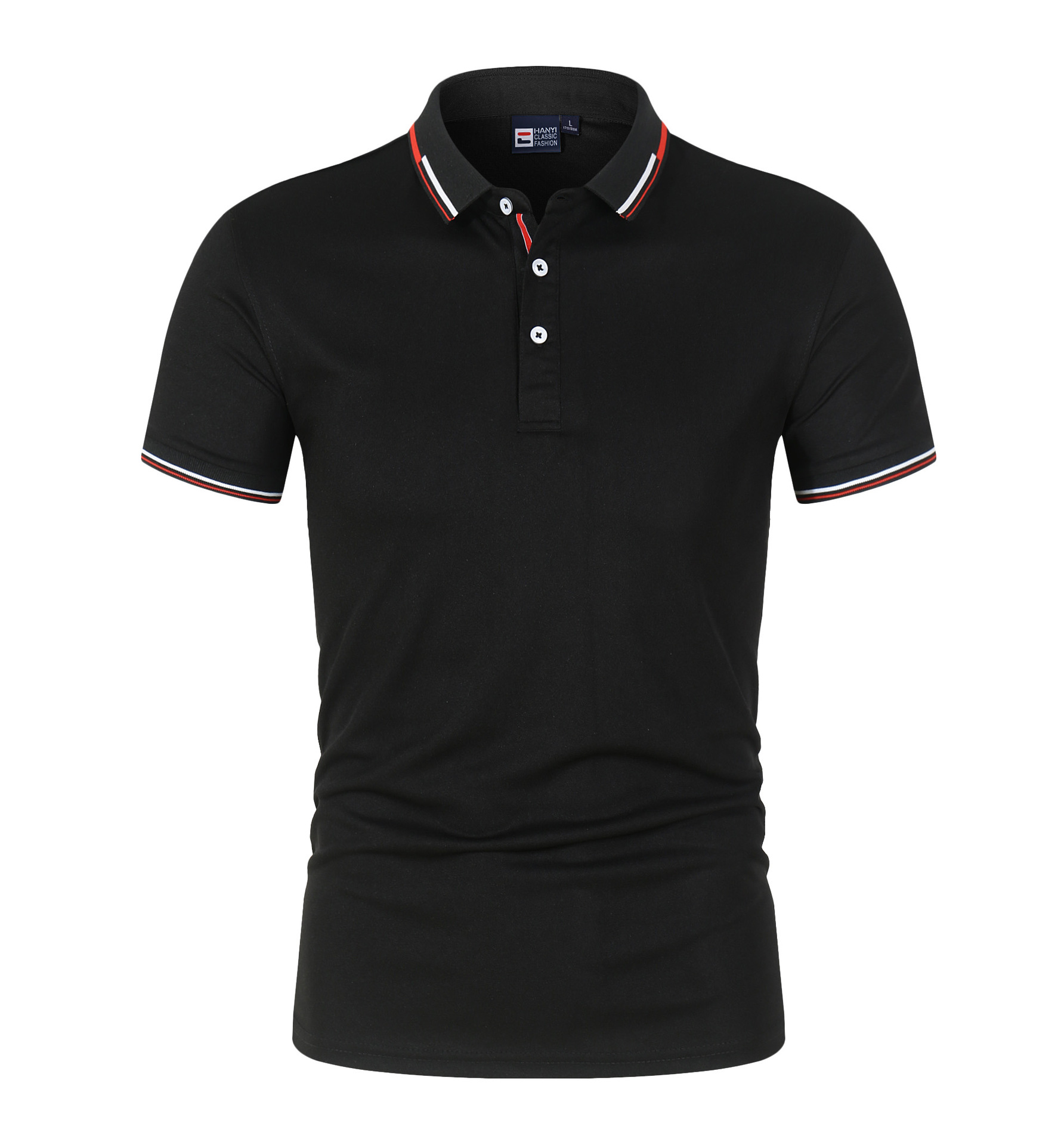   80% Polyester Tops Men's Shirts Men Plant Print Polo Shirts for Men