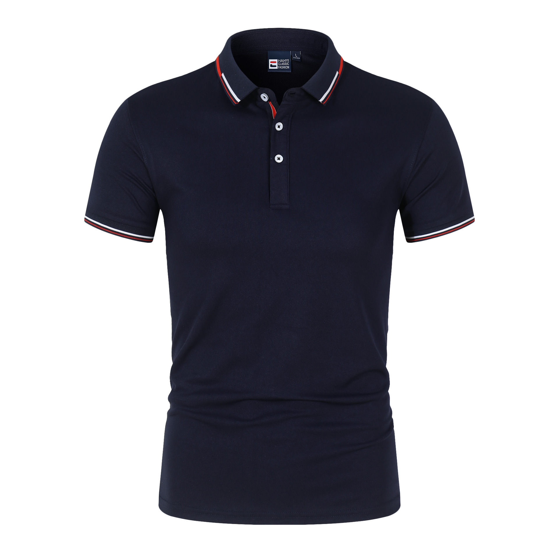   80% Polyester Tops Men's Shirts Men Plant Print Polo Shirts for Men