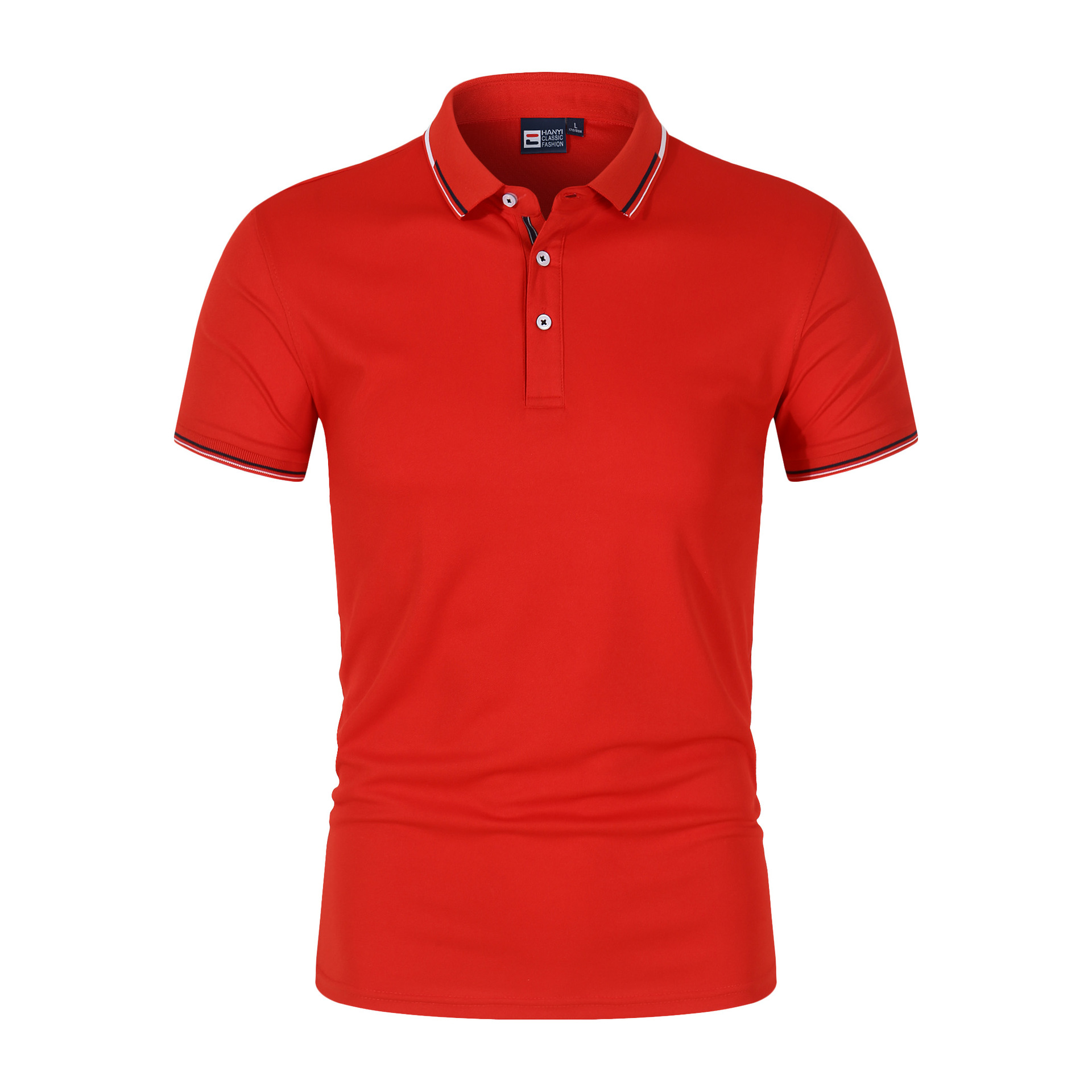  80% Polyester Tops Men's Shirts Men Plant Print Polo Shirts for Men