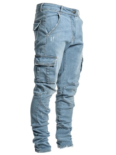 Trending jeans for men new trousers jeans fashion ankle-length pants men's jeans plus size