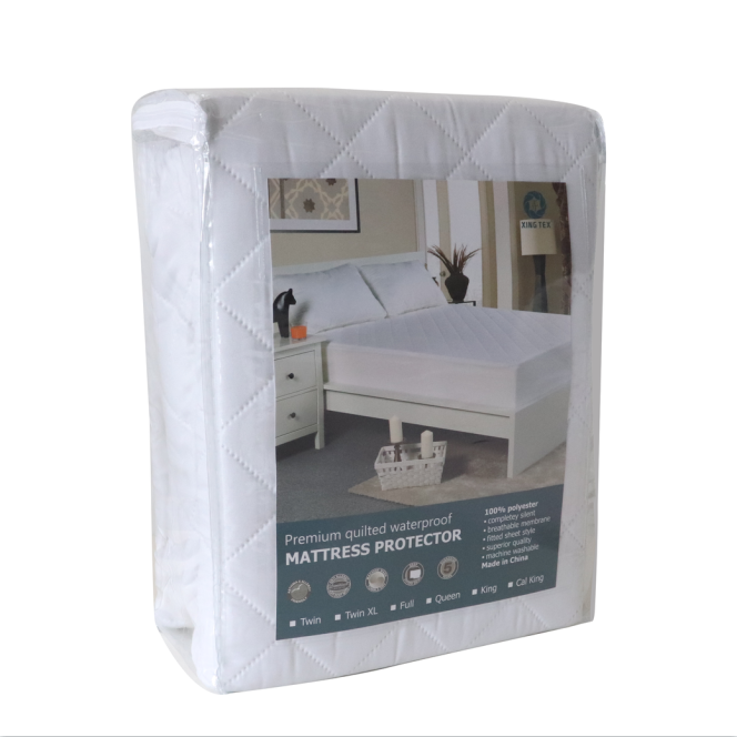 Cheap Hypoallergenic Bed Cover Waterproof Zipper Mattress Protector 30  Service Bedding Jacquard 100% Polyester Adult