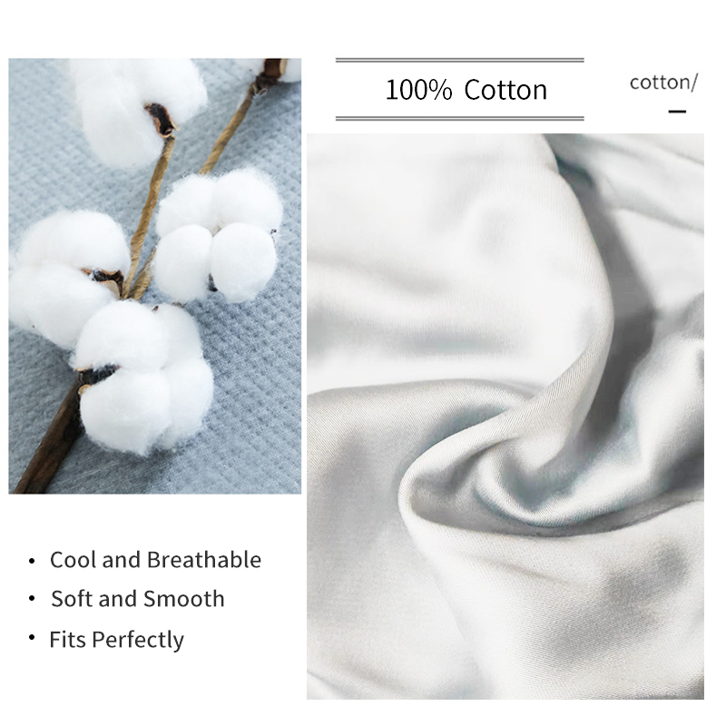 Home Massage Bedding 100% Organic Cotton Queen Size Bed Sheet Set hotel bed sheet set 100% cotton