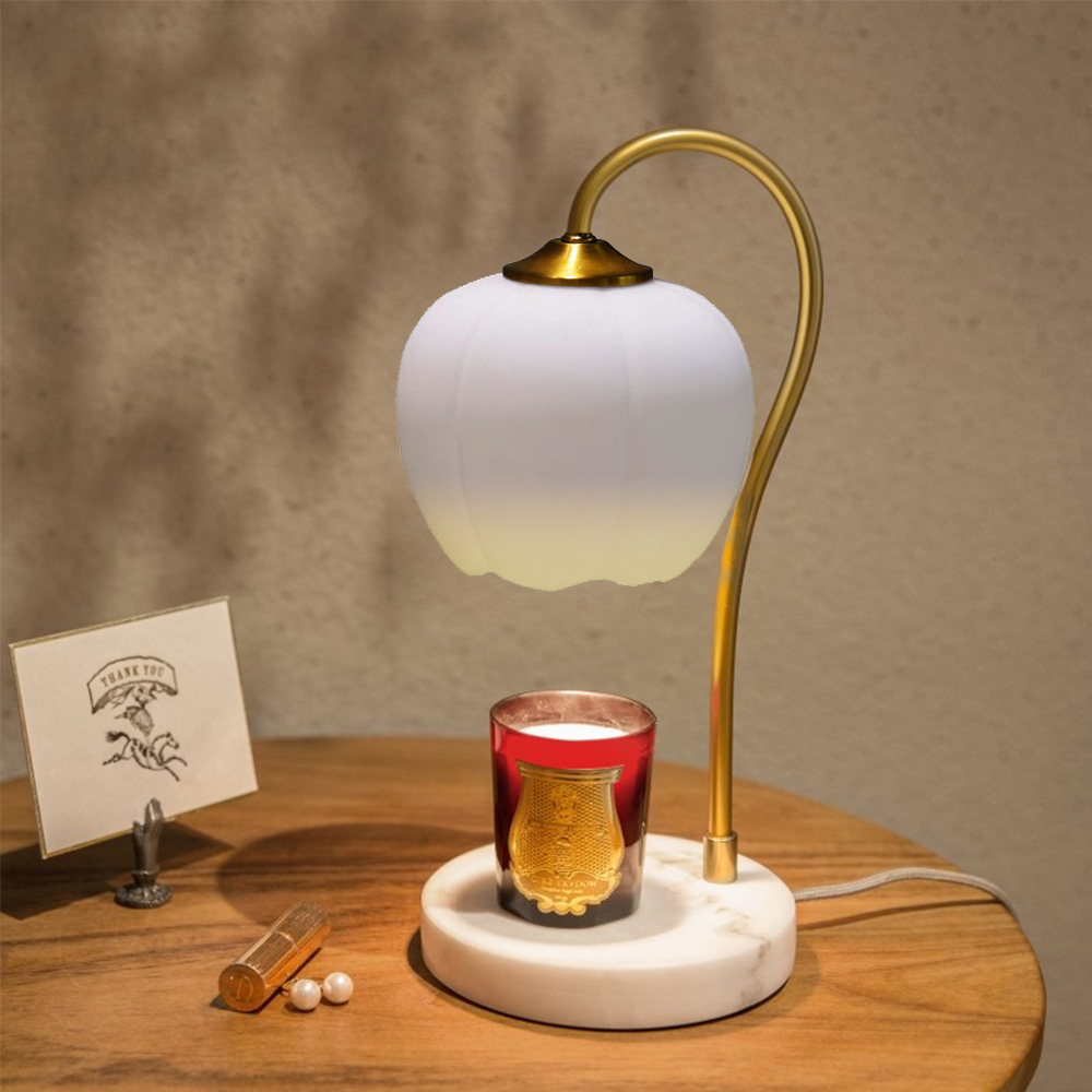 Burner Lantern Fragrance Candles Melting Lamp LED Night Light Electric Candle Warmer Lamp