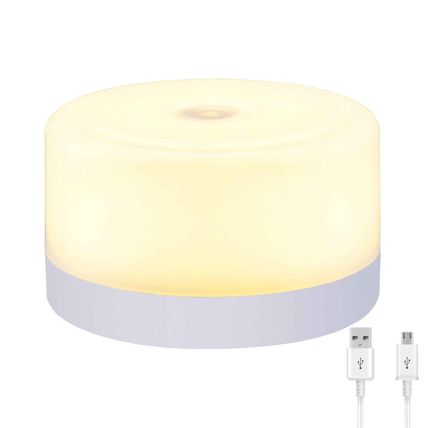 Smart Dim Portable Sleep Travel Infant rechargeable Baby Nursery Dimming Dimmable Touch Led USB Night Light for living r