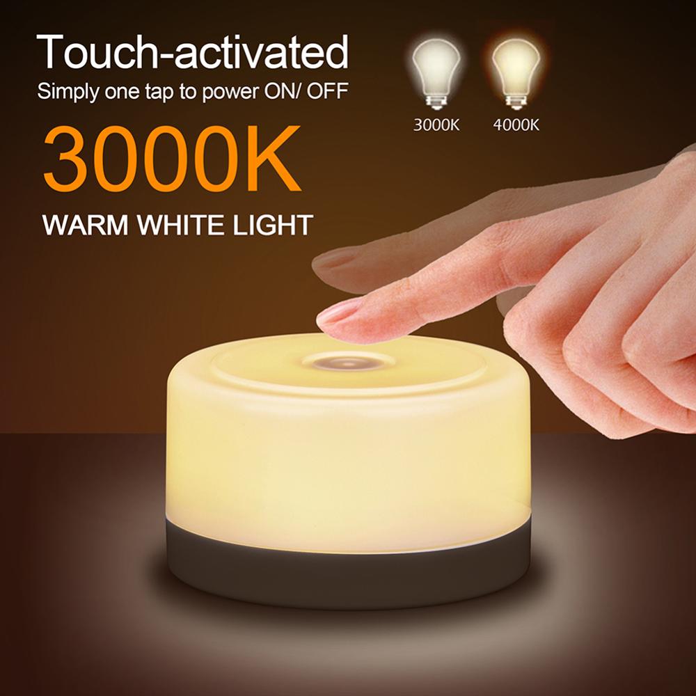 Smart Dim Portable Sleep Travel Infant rechargeable Baby Nursery Dimming Dimmable Touch Led USB Night Light for living r