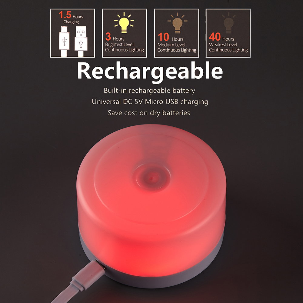 Smart Dim Portable Sleep Travel Infant rechargeable Baby Nursery Dimming Dimmable Touch Led USB Night Light for living r