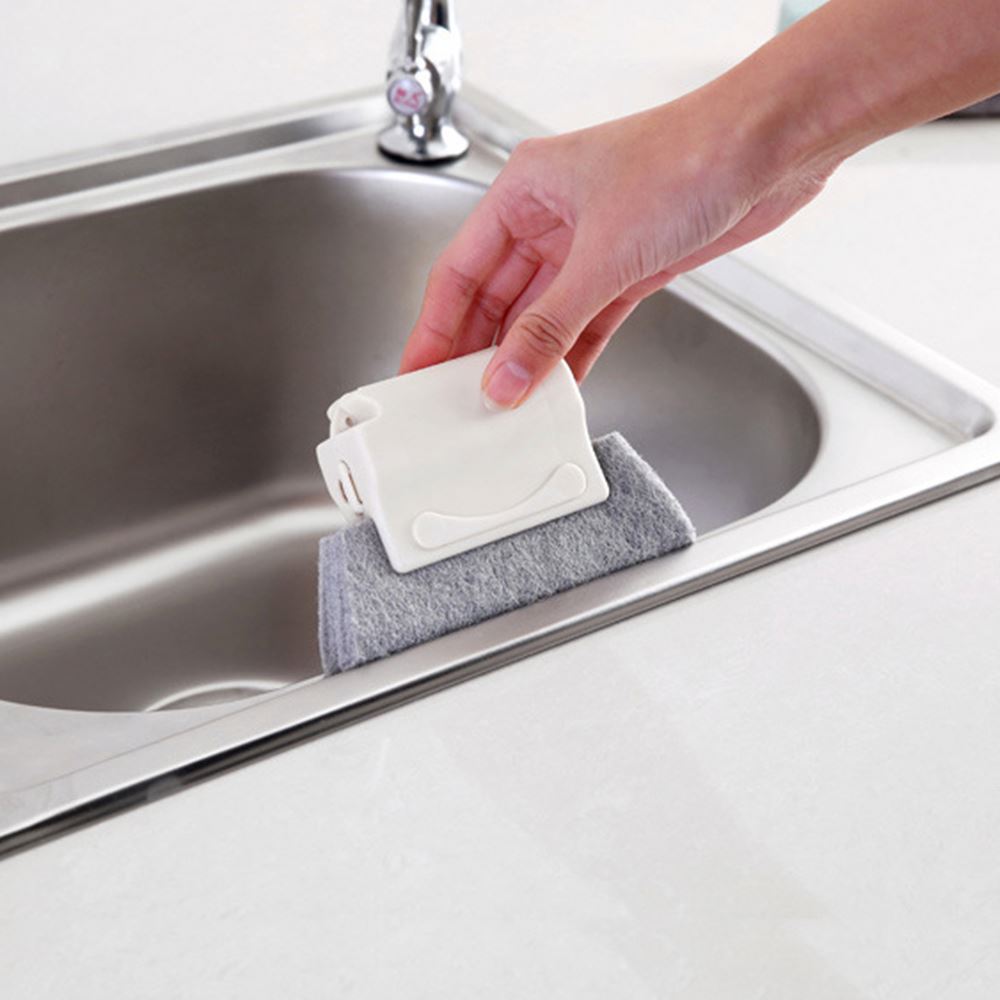 SHQS0078 Household Cleaning Slide Tools Magical  Floor Gap Trough Ditch Dust Wiper Brushes Cleaning Window Groove Cleani