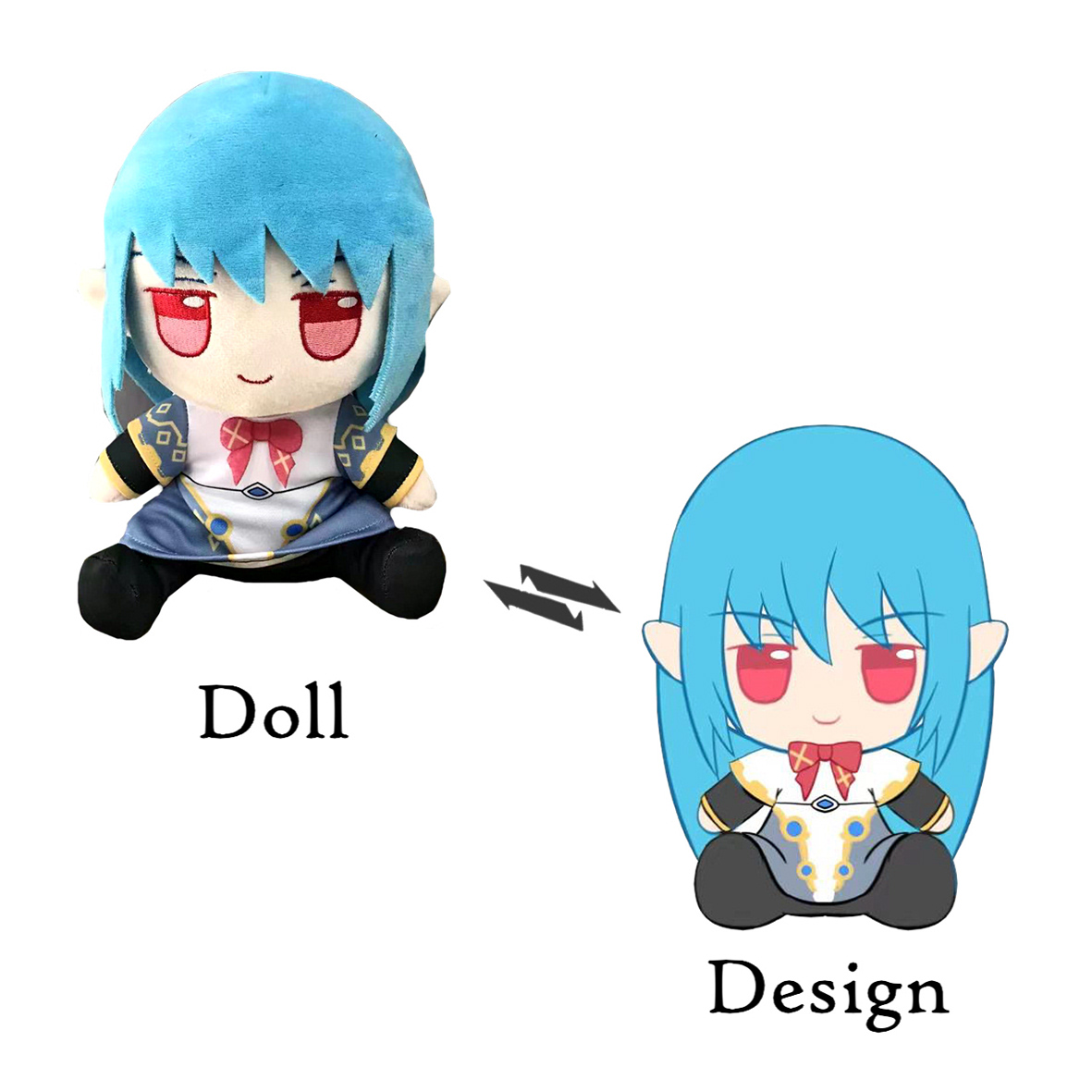 Anime characters plush figure toys Hot Sale Anime cartoon Plush figure Toys soft plush dolls for kids toys