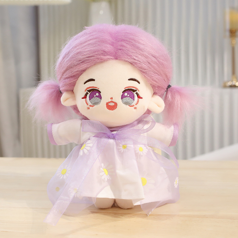  Stuffed Mascot Super Star Kpop Doll Figure  Plush Toy  Cloth Changeable Toy