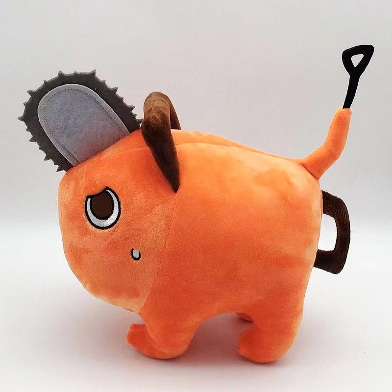HUAYI Japanese Cartoon Stuffed Figure Toys Anime Cosplay Plush Dolls 10 inches Chainsaw Man Figure plush toy