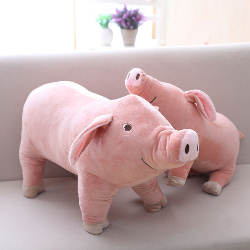 Mini Plush Toy Cartoon Stuffed Animals Toys Pig Bunny Cat Plush Keychain Pendant