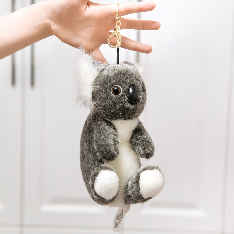  soft toy keychains different styles mini stuffed animal keychains