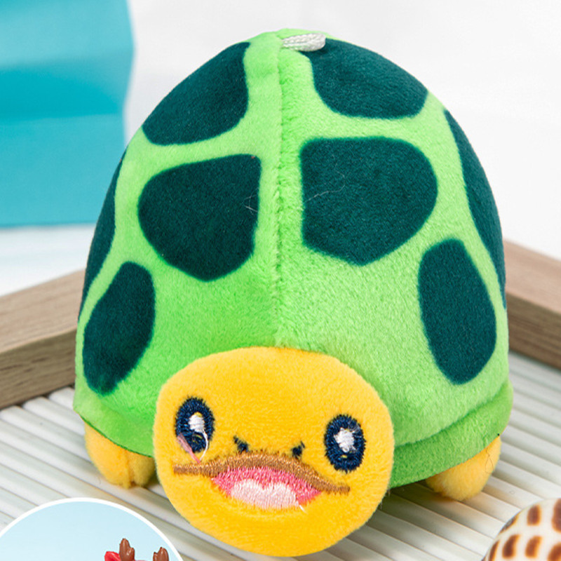 HUAYI hot selling Kawaii Cute Plush Toys Stuffed Animal Key Chain Doll Squeeze Toys For Kids