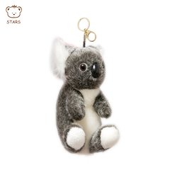 Plush Grey Koala keychain  various design animal plush keychain
