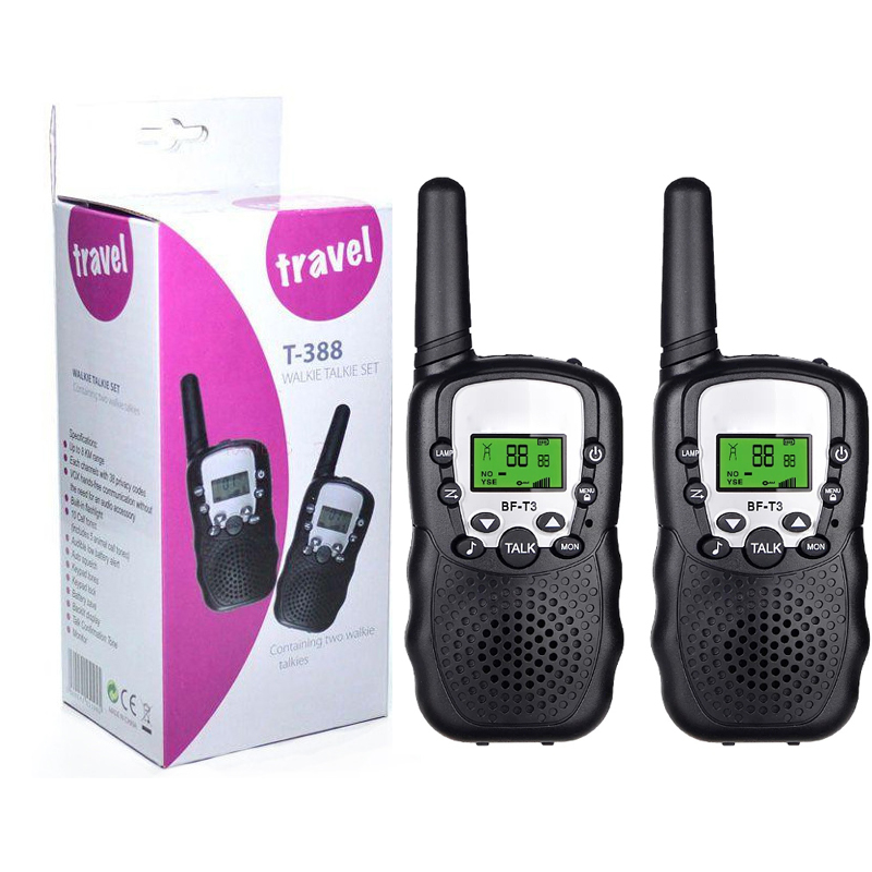 Shenzhen T388 Toy Handheld X025 Kids Walkie Talkies 2 Pack Walkie-Talkies For Children