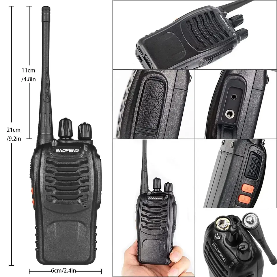 BF Baofeng 888 two-way walkie-talkie kids toy walkie-talkie bluetooth walkie-talkie
