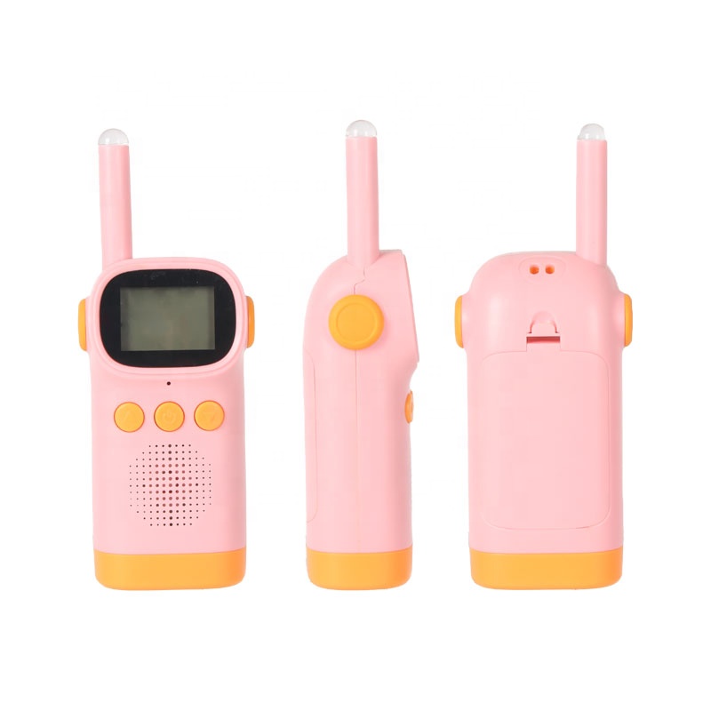 2PCS Spy Gadgets Baby Radio Phone 3km Range Toy Walkie Talkie For Children Kids Long Range Birthday Christmas Gift