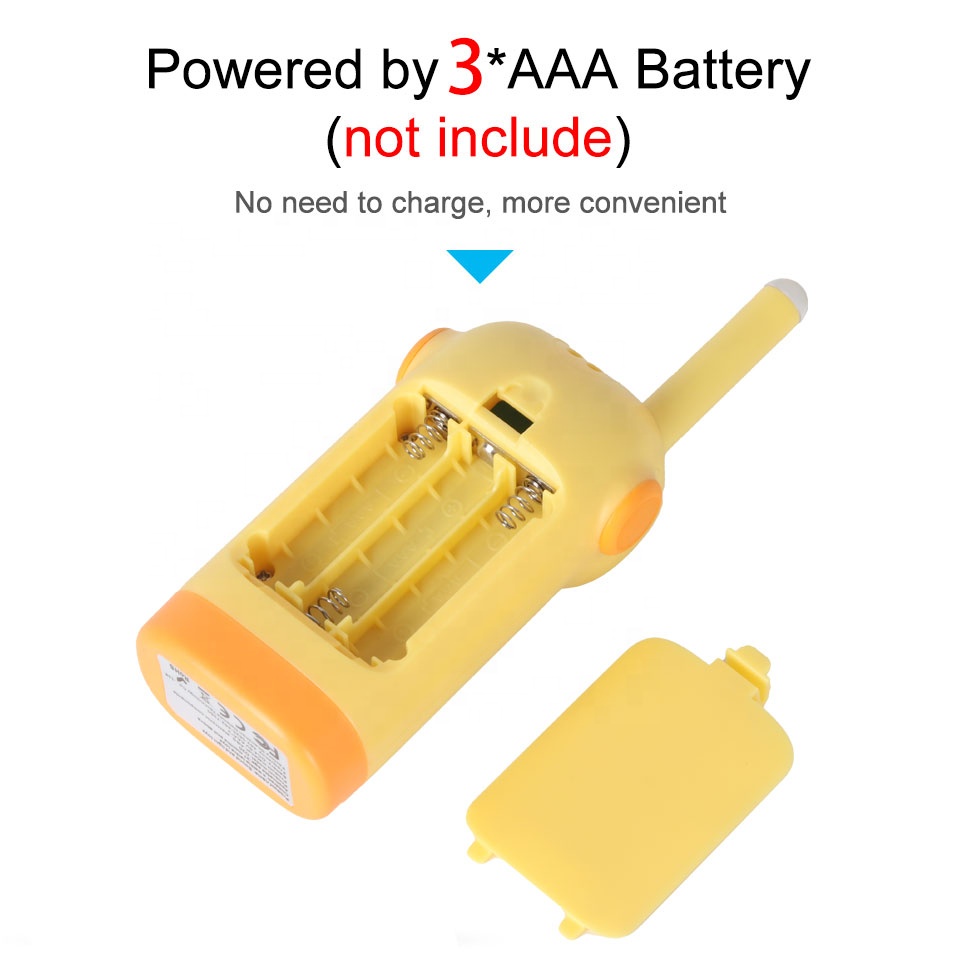 2PCS Spy Gadgets Baby Radio Phone 3km Range Toy Walkie Talkie For Children Kids Long Range Birthday Christmas Gift