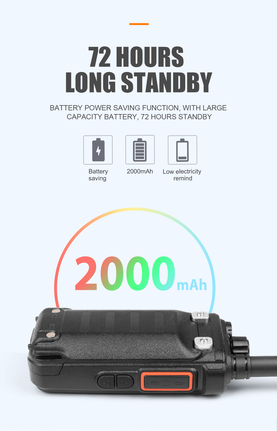 Starft CD101   Mini FM Transceiver 3KM Toy Professional Walkie Talkie