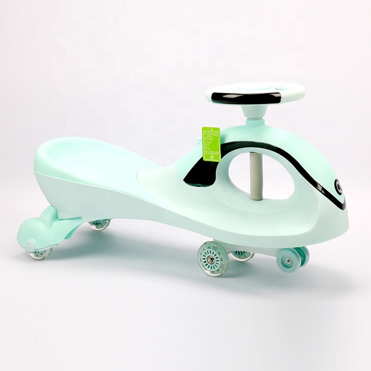 children swing car ride on/children twist the car/ Kids swing car ride on  With Light music for baby