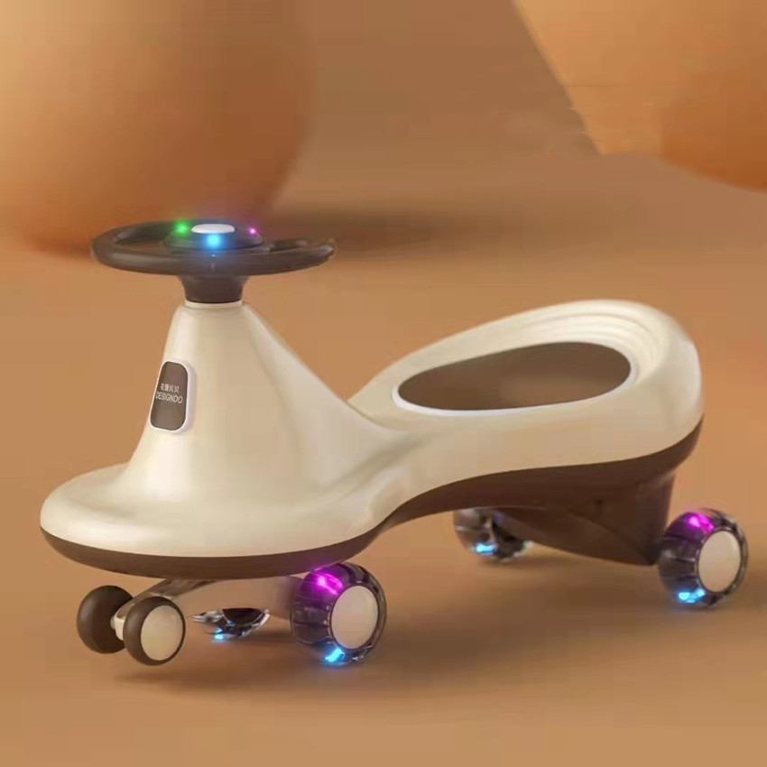 2022  direct sale  new baby stroller cheap swing car plastic riding sports kids toy wing stroller