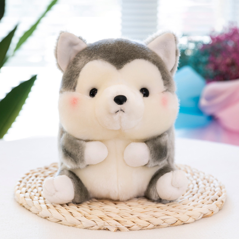 Greenmart Rabbit Keychain Pendant  Plush Toy White Rabbit Doll Doll Bag Plush Hanging Decoration Trumpet Claw Mach