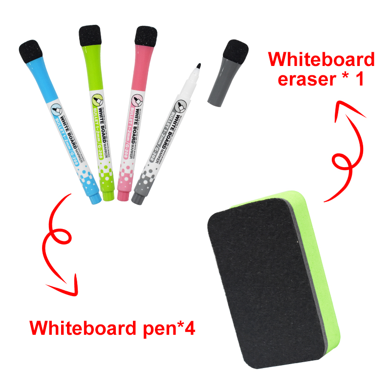 Ready To Ship Magnetic Whiteboard Planner Shopping List Monthly Planner Set For Fridge