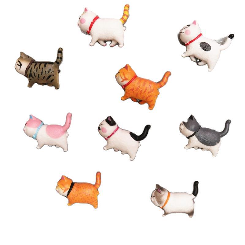 9 styles Ornament for Home Kitchen Decor Map Note Calendar 3D Kitchen Decor Cute Fridge Stickers Cat refrigerator magnet