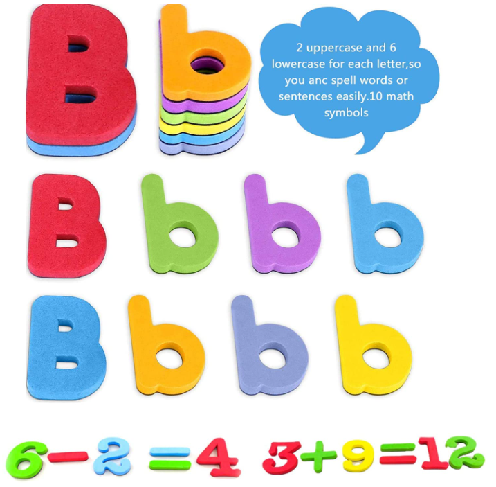 Foam Magnet Letters EVA Alphabet Magnetic Letter Soft Magnetic Sticker For Kid