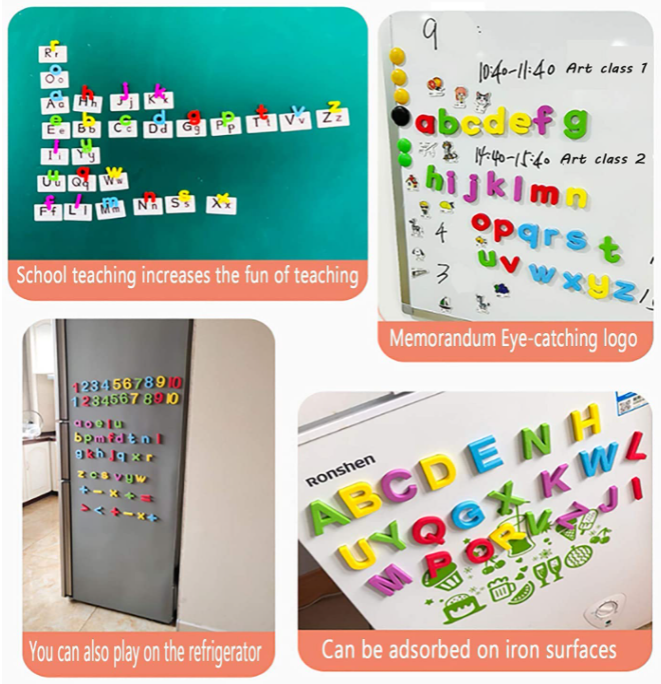 Foam Magnet Letters EVA Alphabet Magnetic Letter Soft Magnetic Sticker For Kid