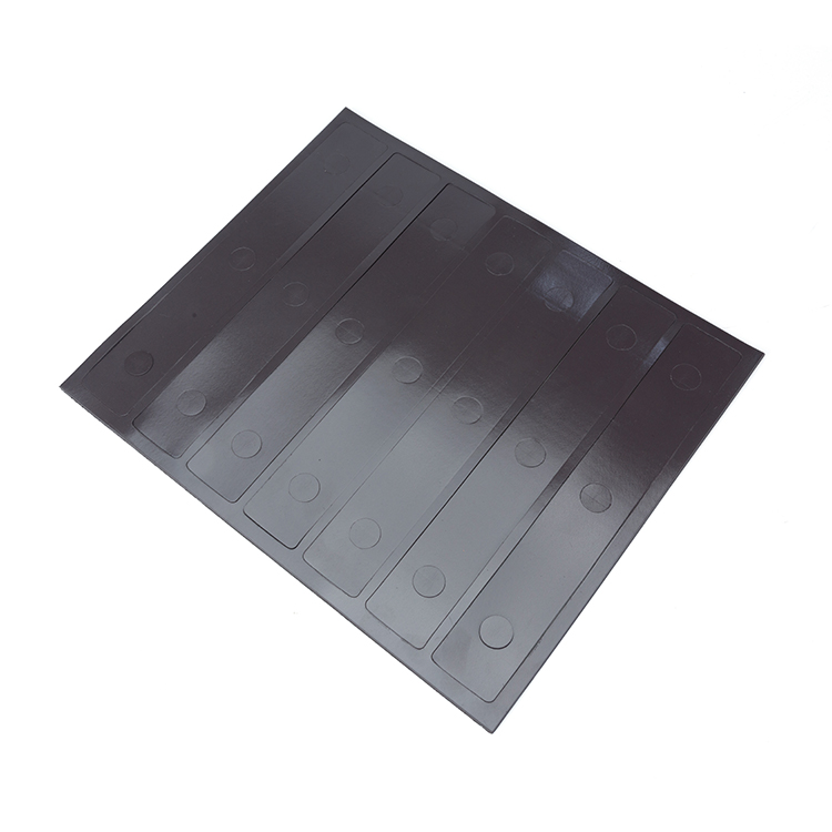 Flexible Magnetic Squares Dot Tape Die Cut Magnet Sheets With Adhesive Back Fridge Magnet Tape for Crafts