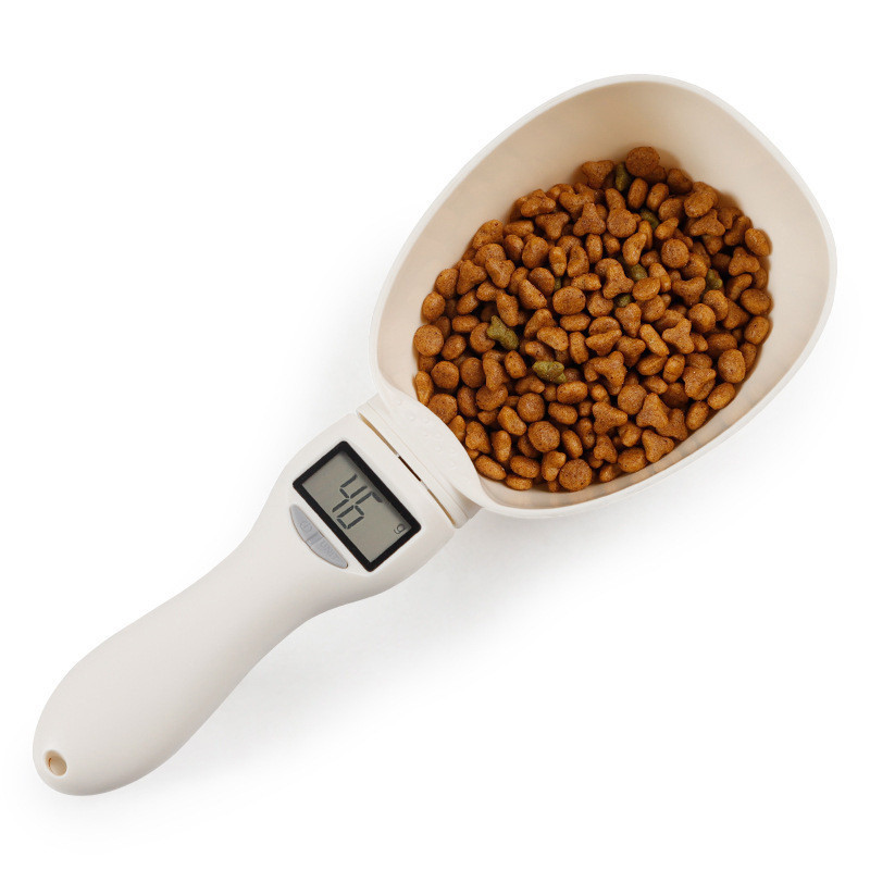 Electronic weighing scale for pet cat food cats dogs pet products measuring spoons for cat food dog food measuring and w