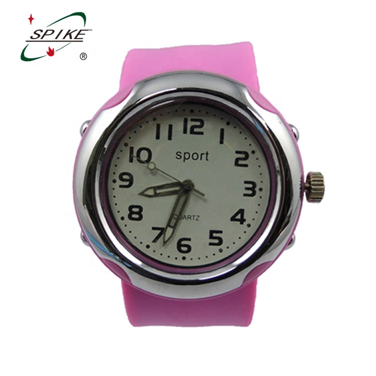 Silicon slap watch interchange minion smiggle slap band watch