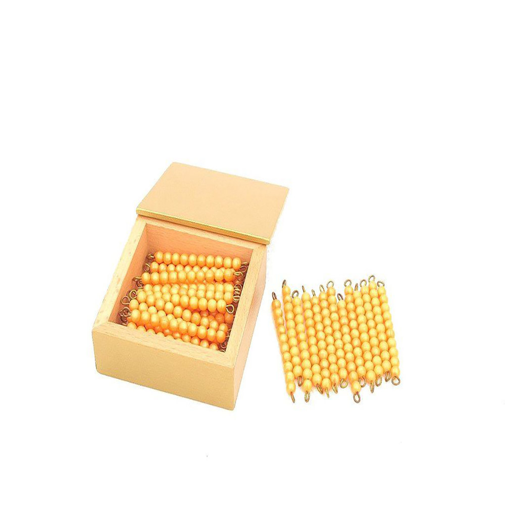Montessori Wooden Box for Teen Board Math Material for Kids Early Educational Toy