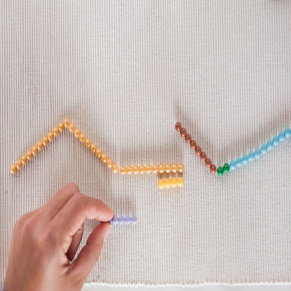 Starlink Early Baby Montessori Wooden Educational Math Toys Addition Snake Game