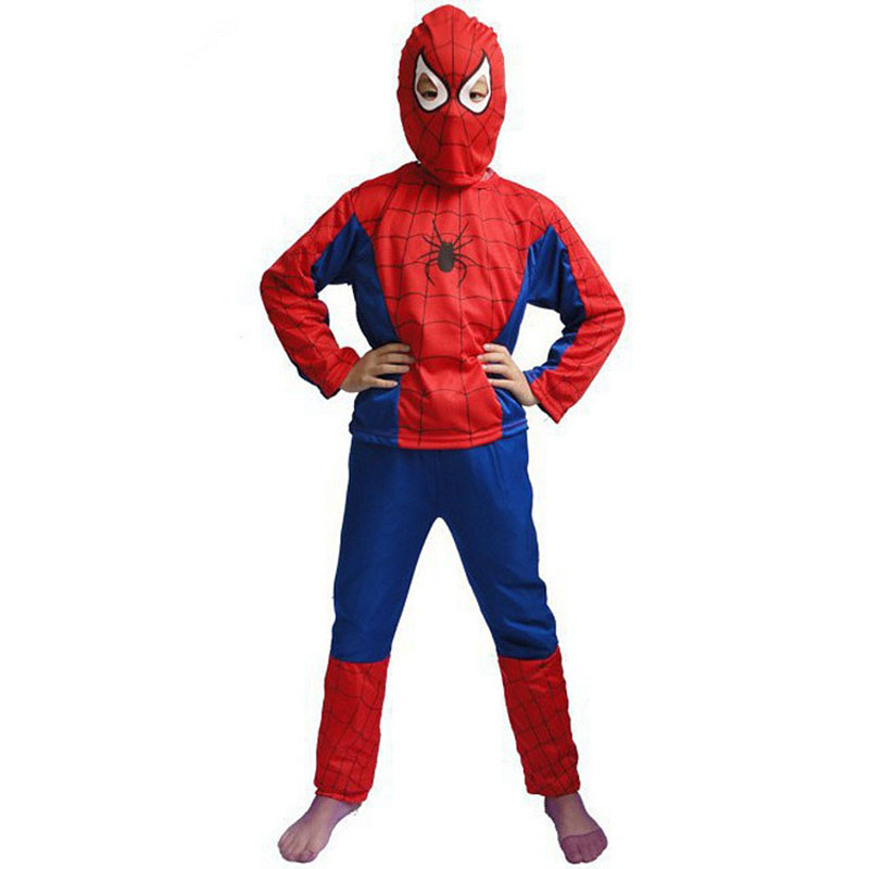 Cosplay Costume for Children Clothing Sets Spider Man Suit funko pop spiderman
