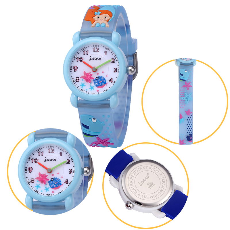 3d cartoon watch boy water resistant unique design hand watches baby quartz watch for boy