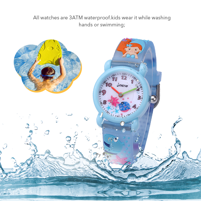 3d cartoon watch boy water resistant unique design hand watches baby quartz watch for boy