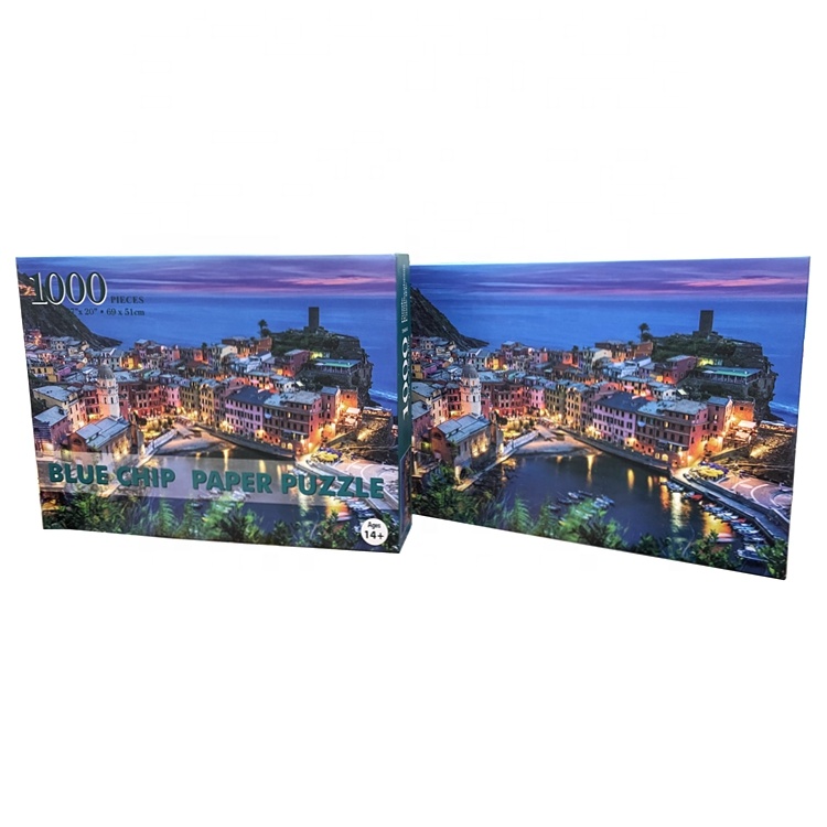 Adult 1000 Pieces Printing Puzzle Toy With Colorful Styles