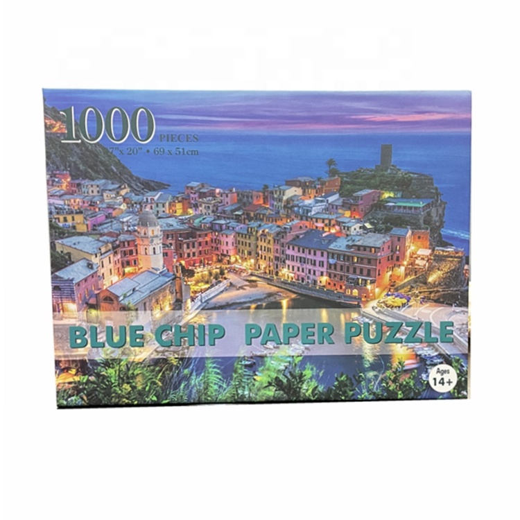 Adult 1000 Pieces Printing Puzzle Toy With Colorful Styles